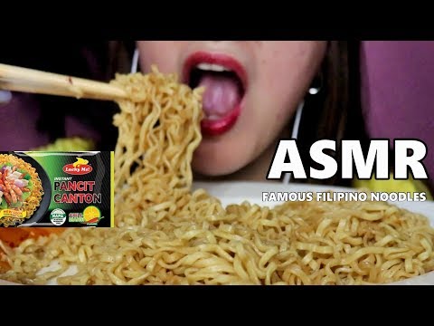 Noodles Pancit Canton Mukbang ASMR