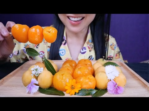 MANGO PLUM (ASMR EATING SOUNDS) NO TALKING | SAS-ASMR