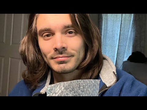 asmr for people that put the fries in the bag - microphone touching and hand sounds