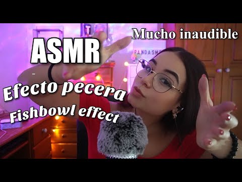 ASMR EFECTO PECERA!🐟🤪FISHBOWL EFFECT #2 Inaudible + susurros | ASMR español para dormir | Pandasmr