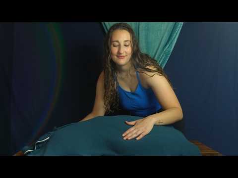 ASMR Stomach & Shoulders Massage | Soft Spoken Roleplay 💙