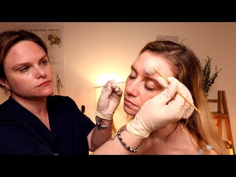 ASMR Detailed Cranial Nerve Examination
