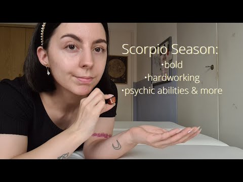 ASMR Reiki for  Scorpio Season ｜Scorpio Energy, Energy healing/work, soft spoken, crytsal healing