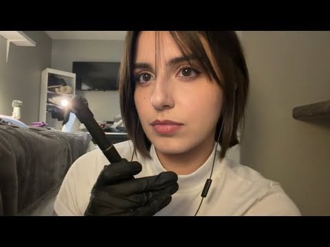 asmr full doctor exam
