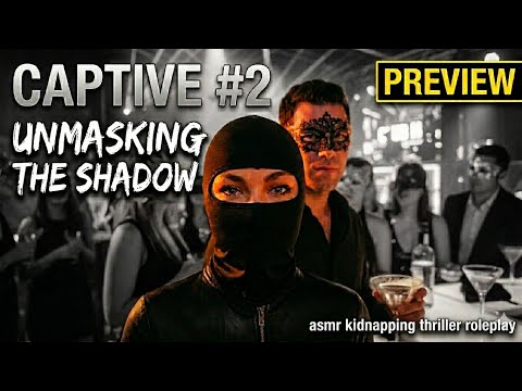 ASMR kidnapping roleplay: captive #2 unmasking the shadow #mask #leatherwoman #asmrgloves 
