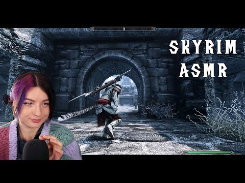 Skyrim ASMR ❄️ Sneaking Around Windhelm ❄️ Ear-to-ear Whispering