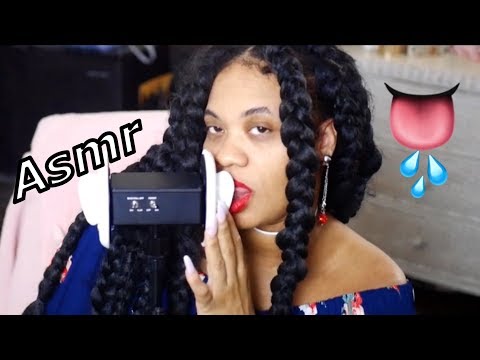 ASMR👅💦 TONGUE Teasing Your Ears(Fluttering)👅