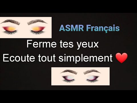 ASMR Français Chuchotement près du micro écoute juste ma voix❤