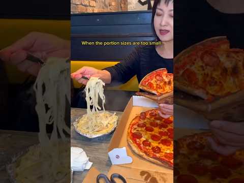 ASIAN MOM MAKING PIZZA CONES #mukbang #shorts #viral