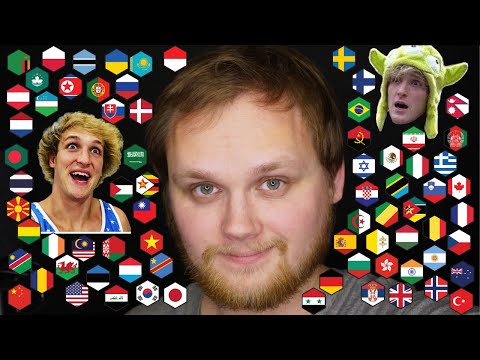 🌲 Logan Paul 🤐 in 45+ languages (ASMR rhythmic whispering for sleep)