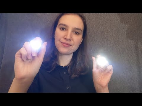 ASMR Eye Exam (Just Light Triggers)