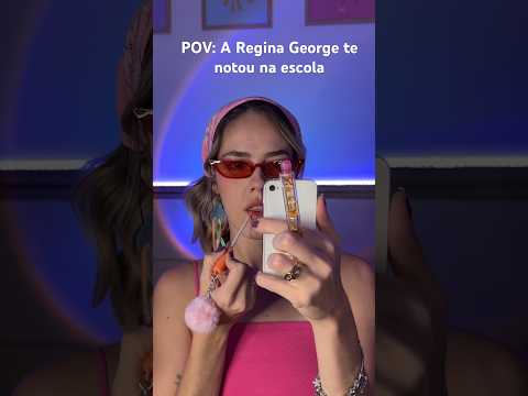 POV: A REGINA GEORGE TE NOTOU 🫣 #asmr #relax #arrepios #arrepiosintensos #asmrvideos #asmrvideos