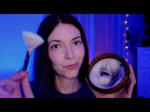 ASMR |  Masaje facial relajante NOCTURNO    | Love ASMR en español