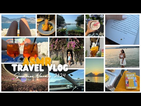 ASMR Travel Vlog | Summer Vacation 2024 🍋☀️ | Austria, Italy (Whispered Voiceover)