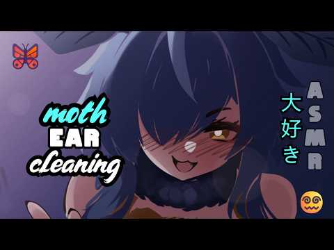 【ASMR】Moth Ear Cleaning 大好き