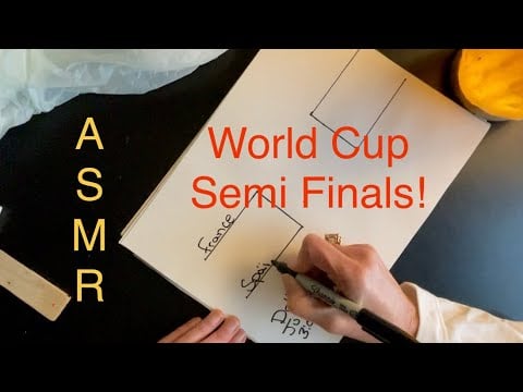 World Cup Semifinals: Matchups, Locations, Trophy Talk & My Picks (ASMR)