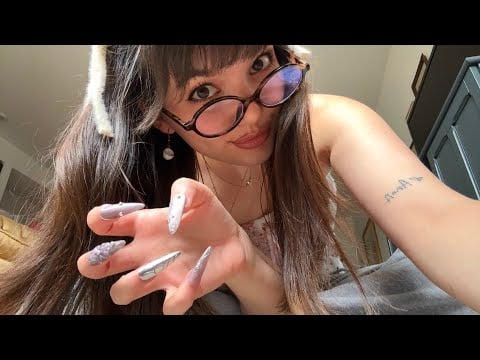 Fast and Aggressive ASMR ON THE FLOOR (Build Up Tapping, Camera Tapping, Rambles, Cat Appearance)