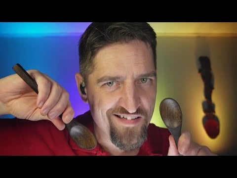 ASMR Wooden Spoon Gripping 🤏🥄 (No Talking) WAIT FOR IT