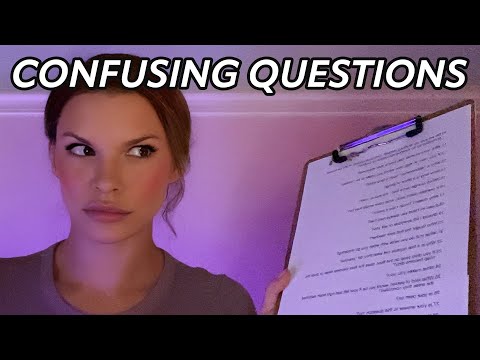 ASMR 99 Questions Designed to Confuse You