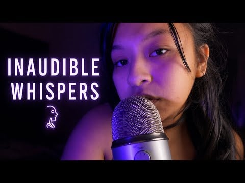 ASMR Inaudible Whispers 🤫 | Deep Sleep, Intense Tingles & Relaxation