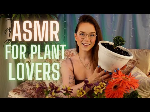 ASMR | Whispered Plant Ramble 🪴 Herbs + Flowers