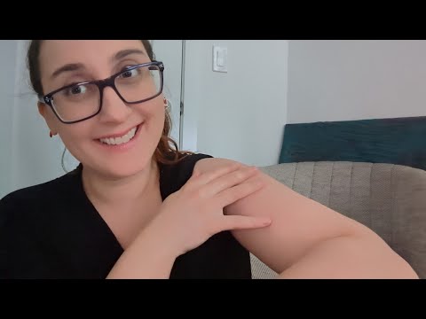 ASMR BEST 5 MINUTES OF YOUR DAY ~ Skin Rubbing, Leggings Scratching, Mouth Sounds, Tapping