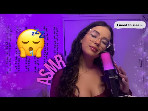 ASMR PARA QUEM PRECISA DORMIR URGENTE 😴| mouth sounds, tapping…