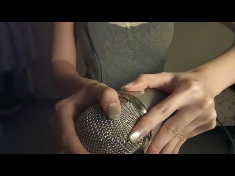 ASMR Intense Mic Grip, Slide, Quick Shake & Release