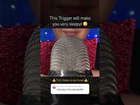 This Trigger will make you Sleepy! 😴 #asmr