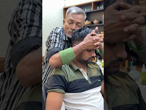 Waris Barber Head Massage In ASMR STUDIO Part-2 #asmr #headmassage #relaxing #indianbarber
