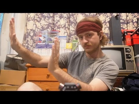 ASMR Visual practice and hand sounds