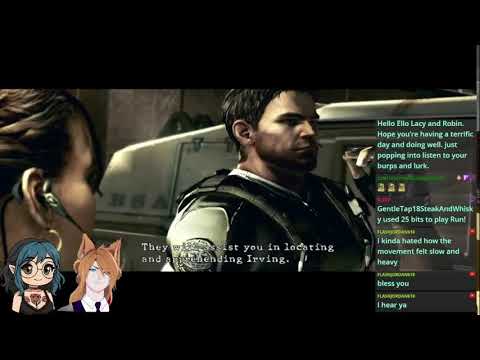 resident evil 5 run with @robinlegalis lets goooooo!
