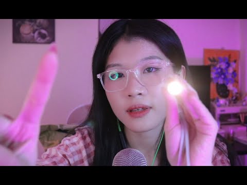 Asmr Mouthsound và nail, Massage đầu, Light trigger, Bút chì màu, Bọt - Pii Ca Asmr