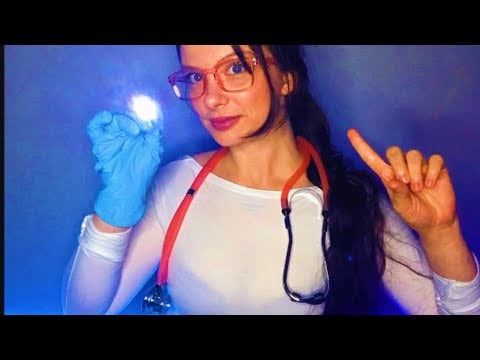 ASMR Realistic Cranial Nerve Exam 🧠 💜