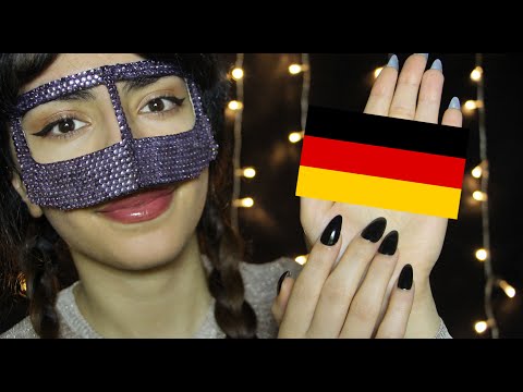 💫 ASMR Speaking German 💜 flüstern, asmr auf Deutsch, WÖrter Wiederholen (Different Language ASMR #2)