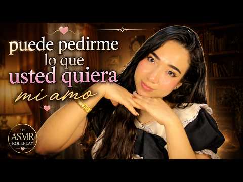 🌙 Tu Sirvienta Te Cuida Toda la Noche | ASMR Roleplay en Español 💤