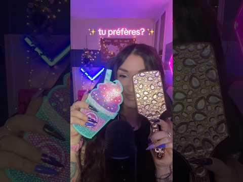 Tu préfères lequel? ASMR