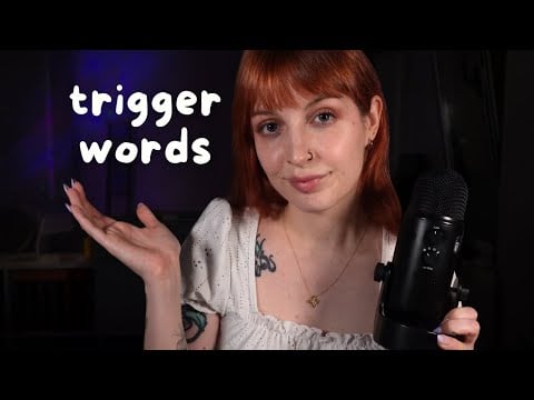 ASMR Repetitive Trigger Words Whispering for Sleep