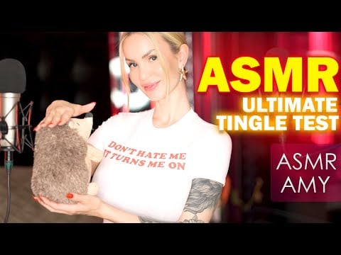 ASMR Ultimate Tingle Test 🌀 20 Minutes of Pure Triggers | ASMR Amy