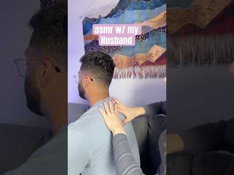 Real Person ASMR Back Scratching on my Moderator #asmr