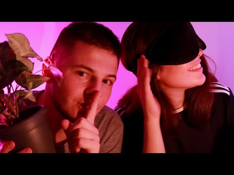 CHALLENGE ASMR DIFFICILISSIMA! 🤯INDOVINA IL TRIGGER con il mio ragazzo | ASMR ITA