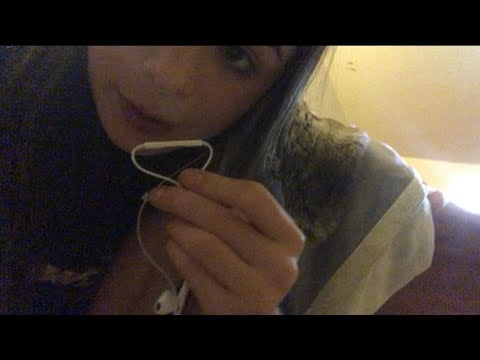 ASMR talking and mouth sounds except it’s my first time so don’t be mean