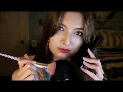 ASMR Gentle Mic Brushing Sounds on Blue Yeti (No Talking)