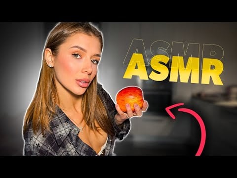 [4K USA ASMR] Juicy Apple Crunch 🍎 Soft Bites, Fresh Texture & Calm Chewing Sounds
