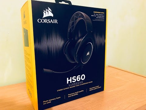 ASMR FR : Unboxing Corsair HS60