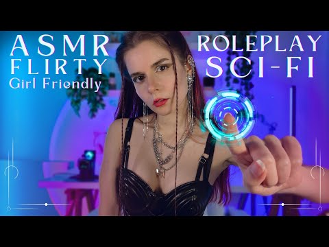 ASMR Sci Fi Roleplay - We're Connecting From The FUTURE