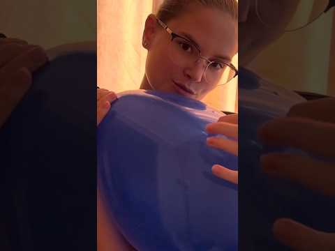 BLUE balloon - ASMR #balloon #balloon #youtubepartnerprogram #asmr