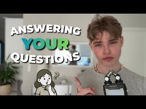 ASMR │ Answering Your HEATED Questions🔥🤨 (Tascam Microphone)