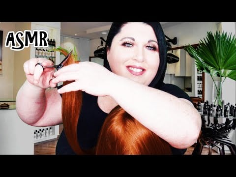 ASMR 1 Minute ⏰ Haircut (NO TALKING) Real Hair ASMR