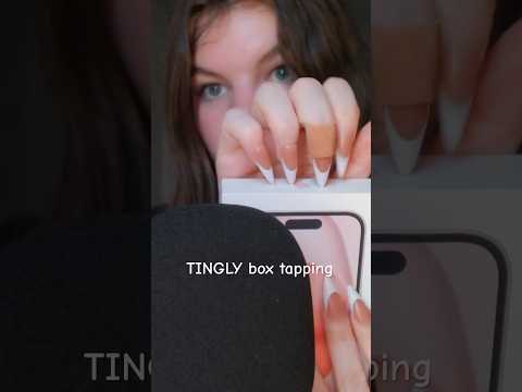 ASMR Crisp Box Tapping w/ Long Nails ✨ Tingles Guaranteed #asmr